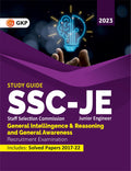 SSC 2023 : Junior Engineer  General Intelligence & Reasoning and General Awareness  Guide by GKP