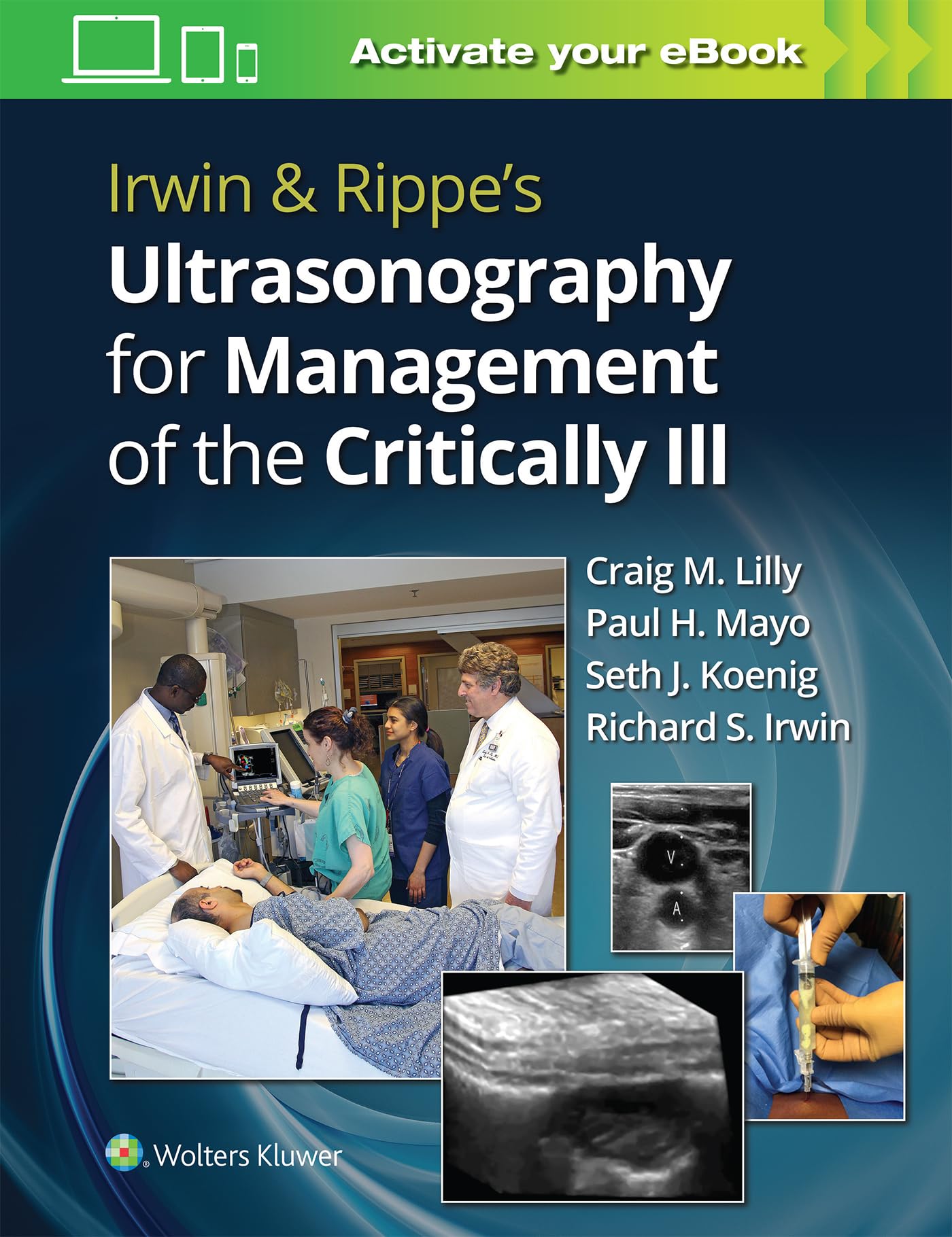 Irwin & Rippes Ultrasonography for Management of the Critically Ill