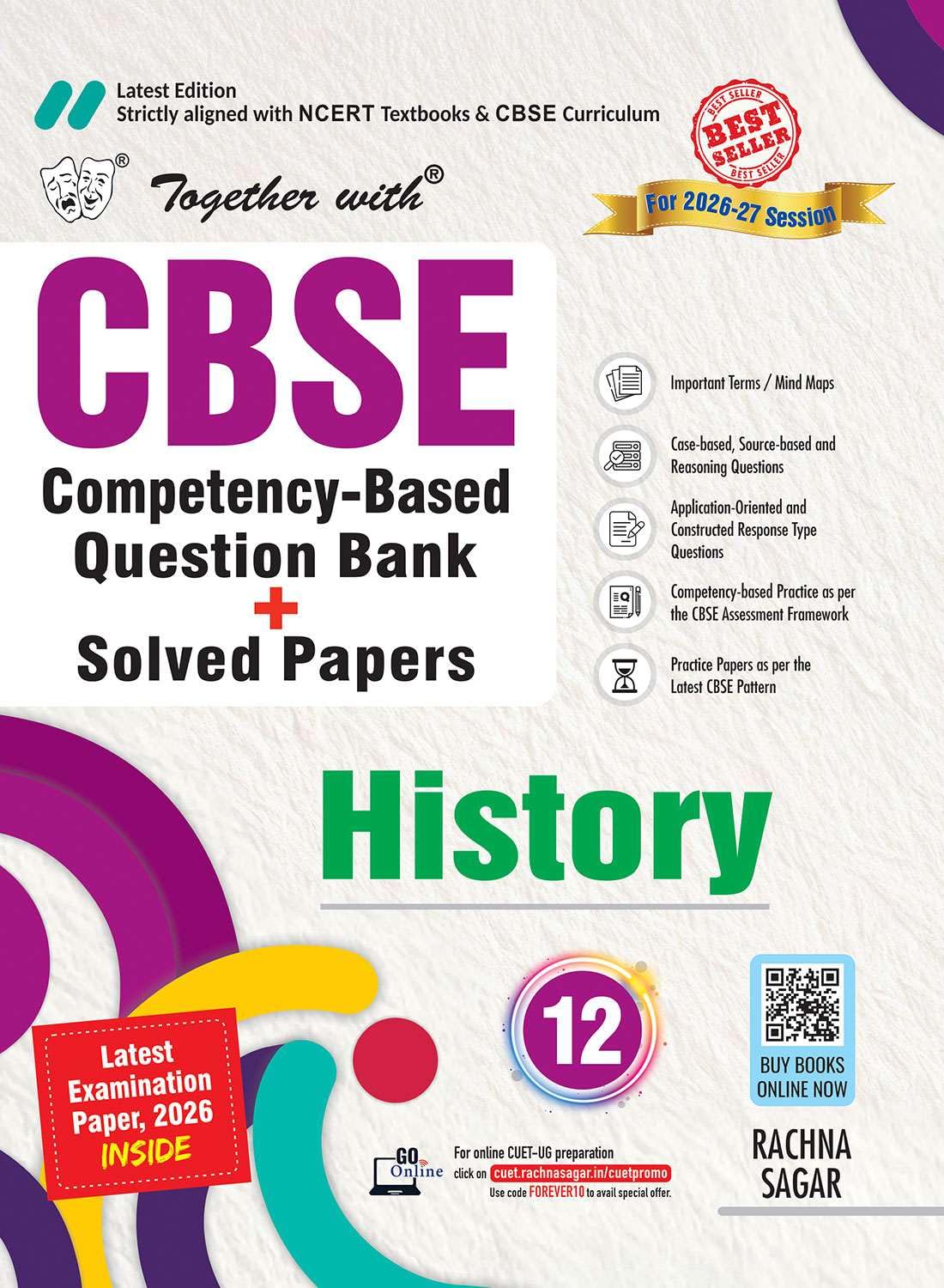 Together with CBSE Chapter wise Question Bank History for Class 12 20262027| Includes NCERTBased Topicwise Questions, Practic