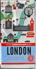 City ScratchOff Map: London: A Sightseeing Scavenger Hunt (City Scratch Off Maps)