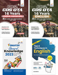 Cds & Cds Ota 16 Years English & General Knowledge TopicWise Solved Papers (2007  2022) With Smarter Gk 2023 & English Tips Bo