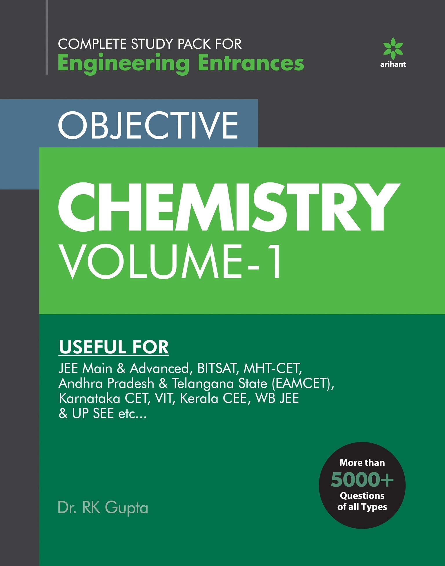 Objective Chemistry Vol 1 For Engineering Entrances 2020 (Old Edition)