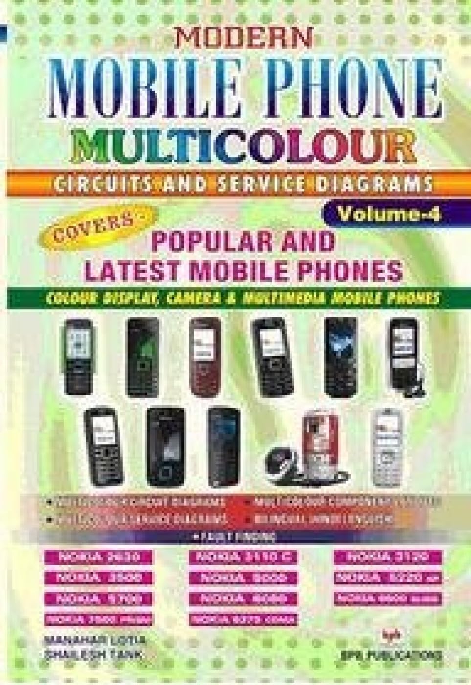 Modern Mobile Phone Multicolour Circuits & Service Diagramsvol 4