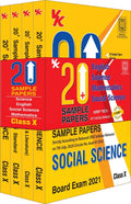 20 Plus CBSE Sample Papers Class 10 Bundle Set of 4 Books (Social Science, Science, Mathematics and English)  Examination 2020