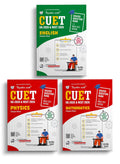 Together with CUET UG & NCET 2026 Question Banks | Combo Set of 3 Books English, Physics & Mathematics Chapterwise Question Ban