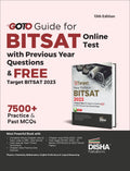 Goto Guide For Bitsat Online Test With Previous Year Questions & Free Target New Pattern Bitsat 2023 (10 Mock Tests & 2022 Previ