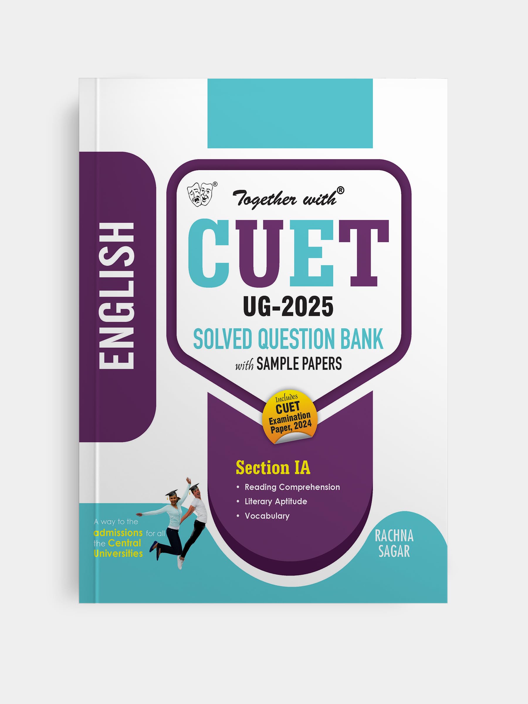 Together With CUET UG Entrance Exam Books 2025 English (SectionI) Solved Question Bank With Sample Paper (Central University Ba