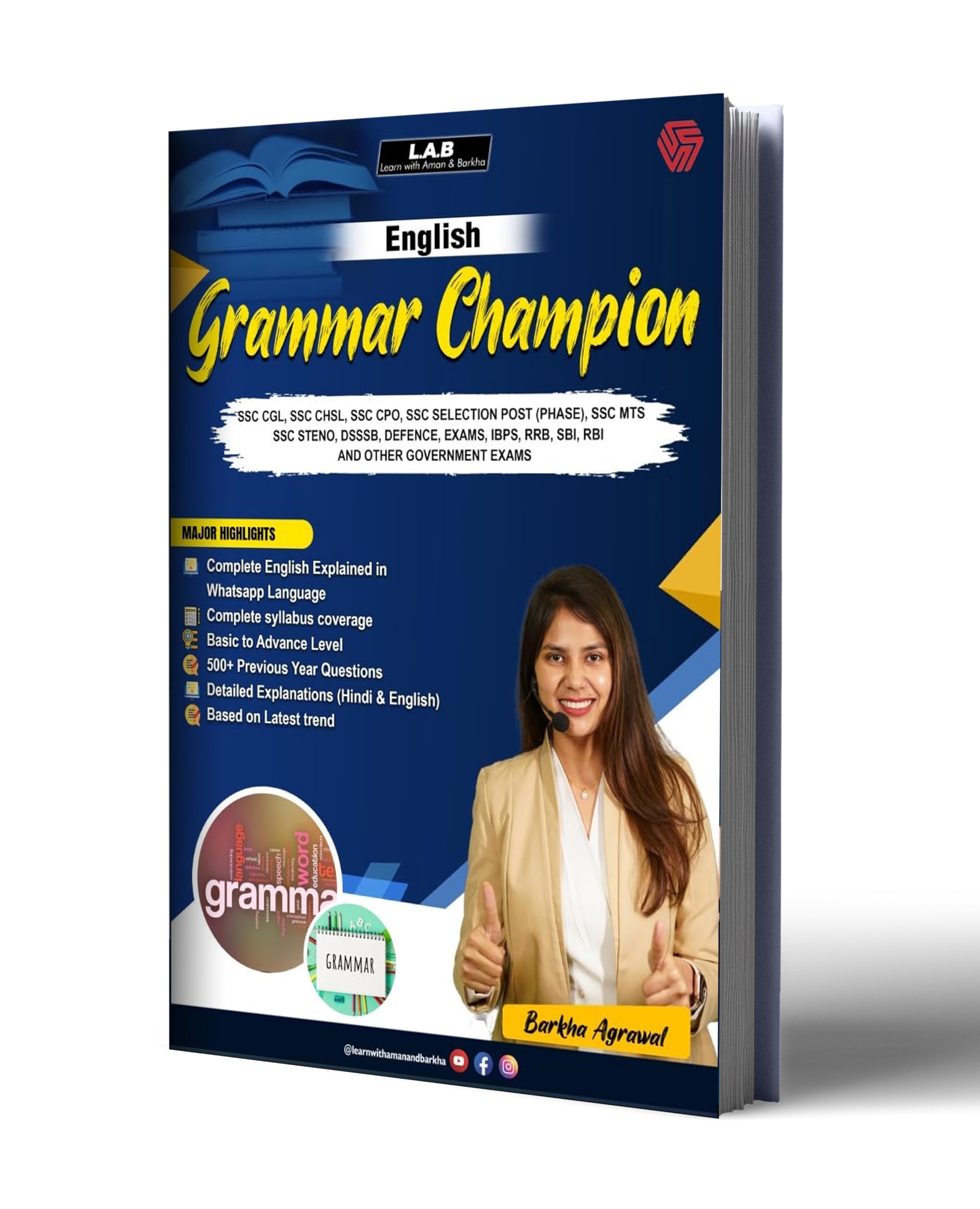 English Grammar Champion | Barkha Agrawal | Invincible (Barkha Agrawal)