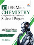 71 JEE Main Chemistry Online (2020  2012) & Offline (2018  2002) Chapterwise + Topicwise Solved Papers 4th Edition