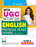 NTAUGCNET/JRF: ENGLISH (PaperII) Previous Years Papers (With Answers)