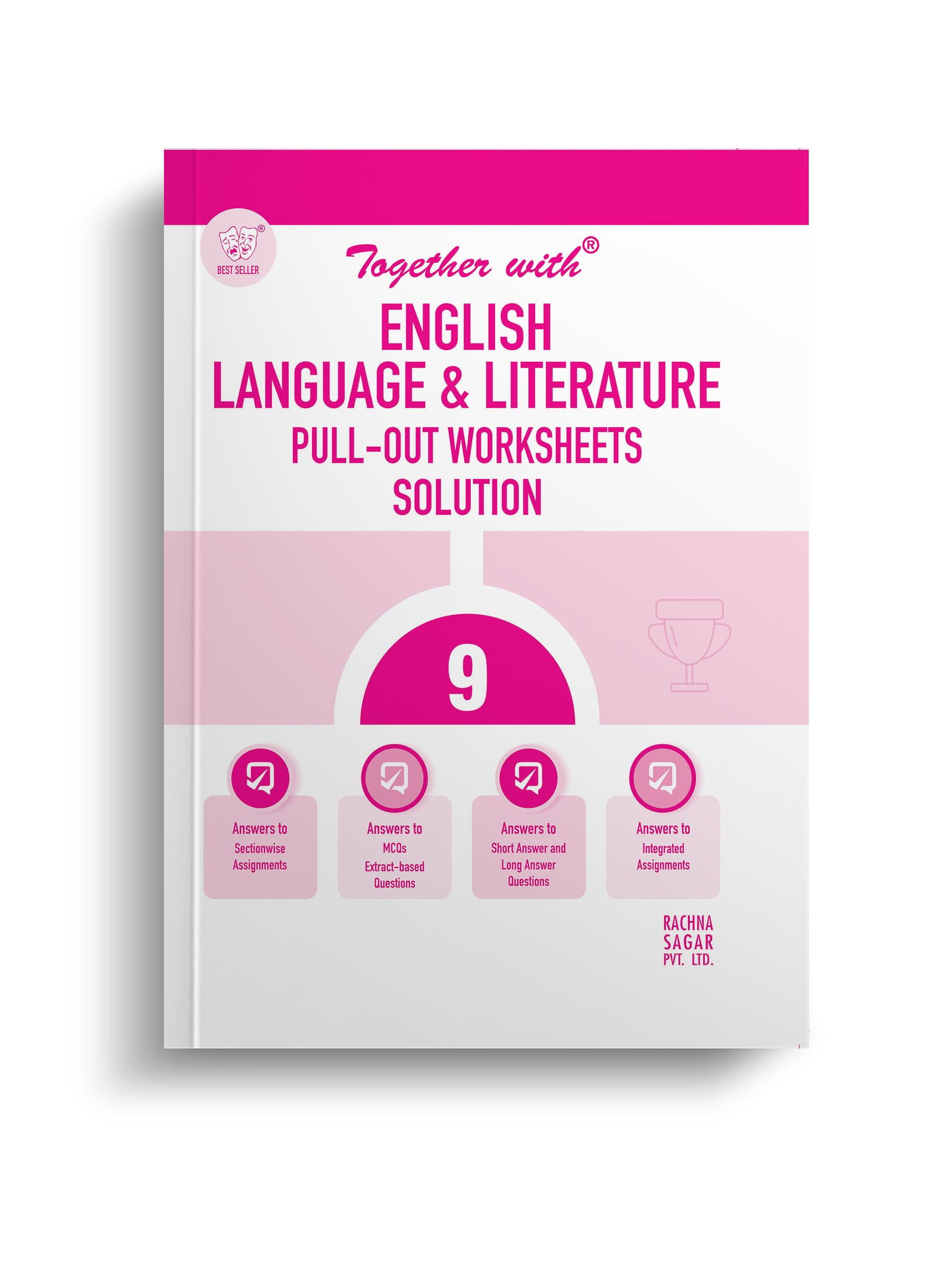 Together with CBSE Question Bank Class 9 English Language & Literature + POW Solution with Sample Paper for Exam 2024 (Chapterwi
