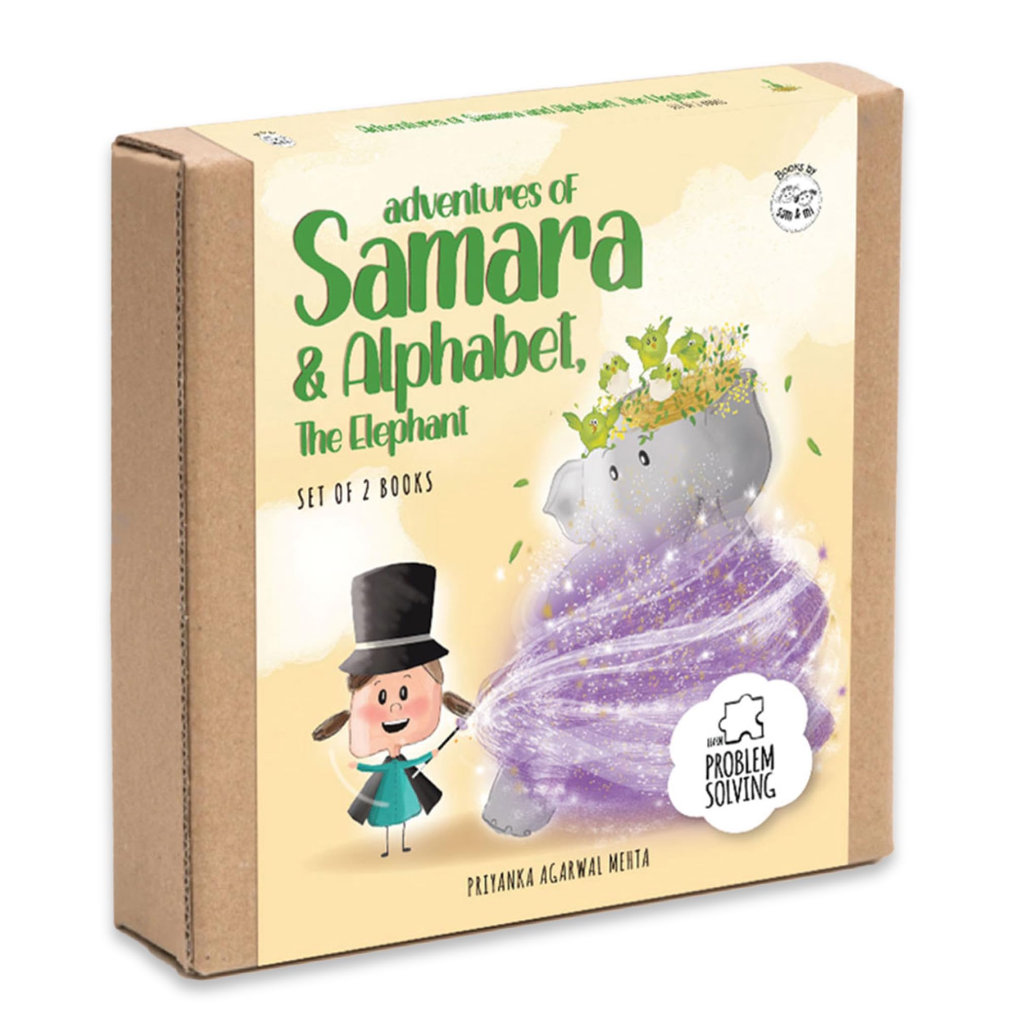 Adventures of Samara and Alphabet Series by SAM & MI: Story Books for Kids | Empathy, ProblemSolving, Storytelling, Imagination