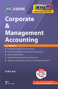 Taxmanns CRACKER for Corporate & Management Accounting (Paper 5 | CMA)  Covering past exam questions (topicwise) & detailed 