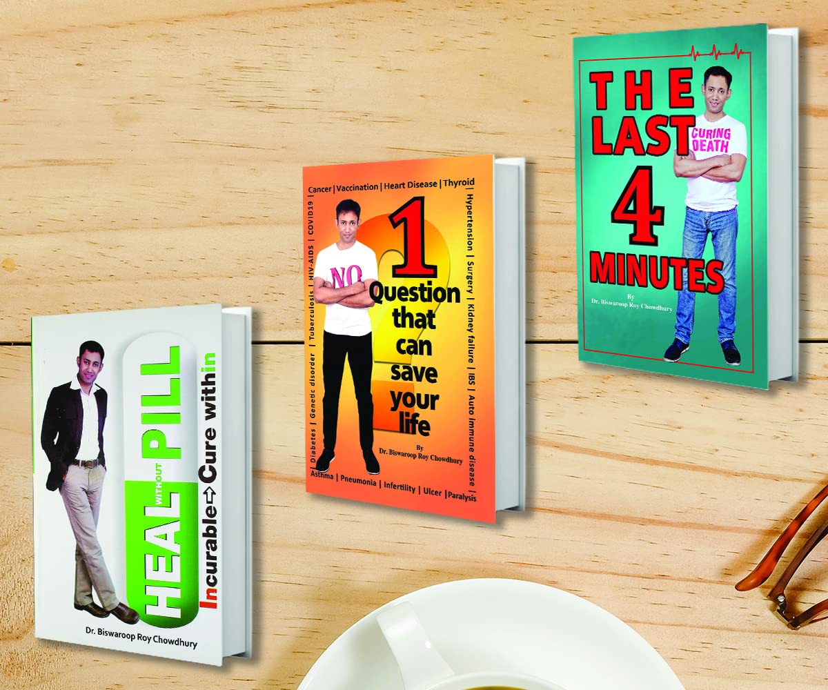 The Last 4 Minutes + 1 Questions That Can Save Your Life + Heal Without Pill (Set Of 3 Books)