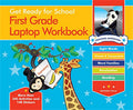 Get Ready for School First Grade Laptop Workbook: Sight Words, Beginning Reading, Handwriting, Vowels & Consonants, Word Familie