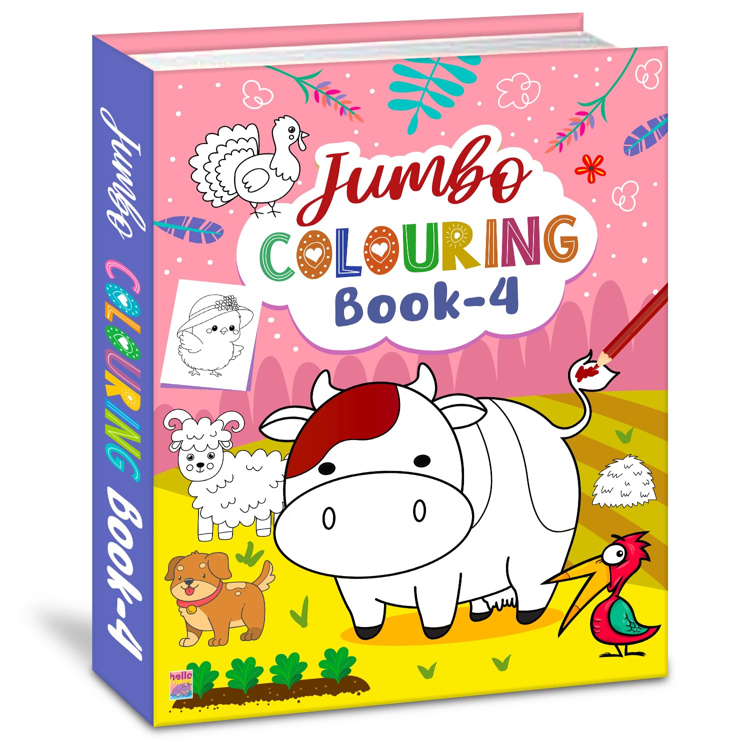 Jumbo Colouring Book 4
