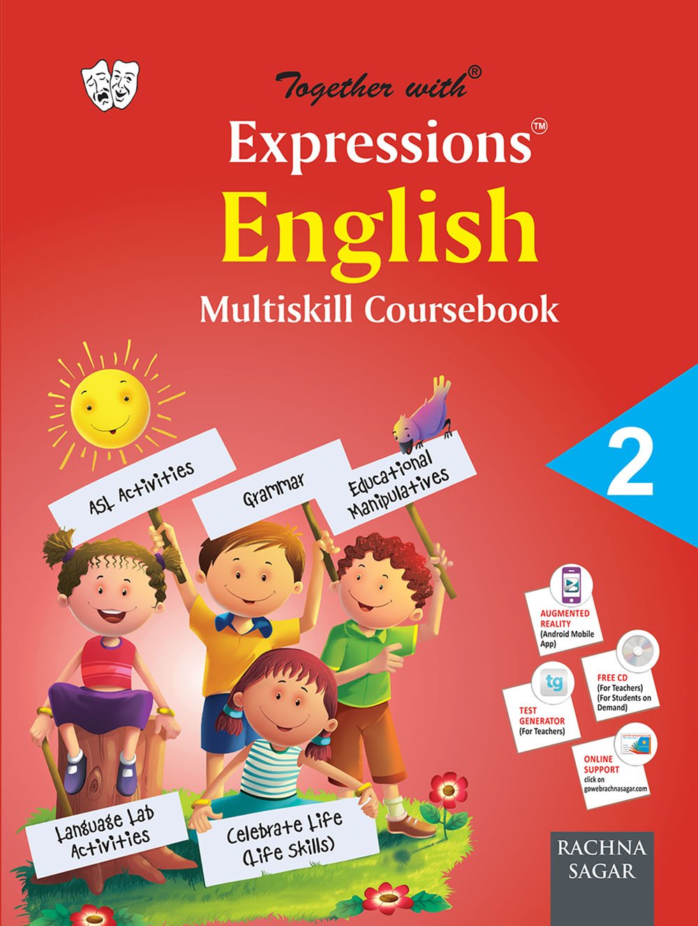 Together With ICSE Expressions English MCB (MultiSkill Coursebook) for Class 2