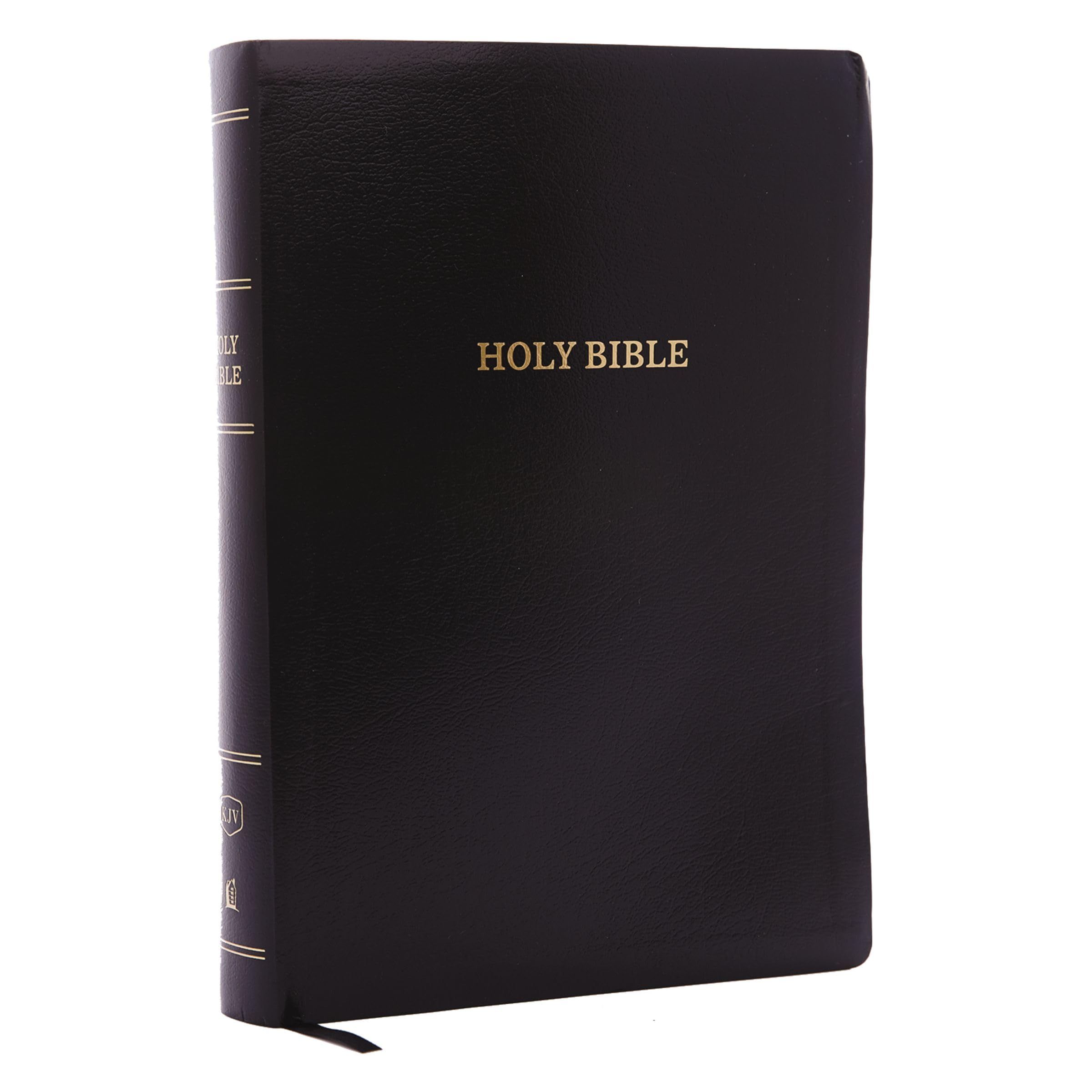 KJV Holy Bible: Super Giant Print with 43,000 Cross References, Black Leatherlook, Red Letter, Comfort Print: King James Versio