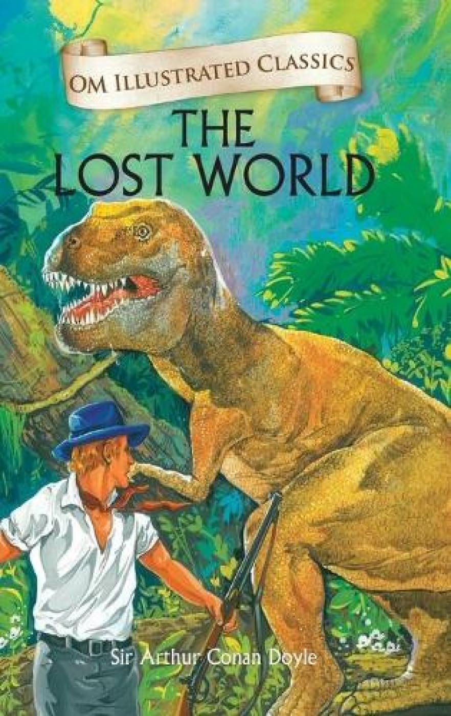 Children Classics  The Lost World  Illustrated Abridged Classics with Practice Questions (Om Illustrated Classics for Kids)