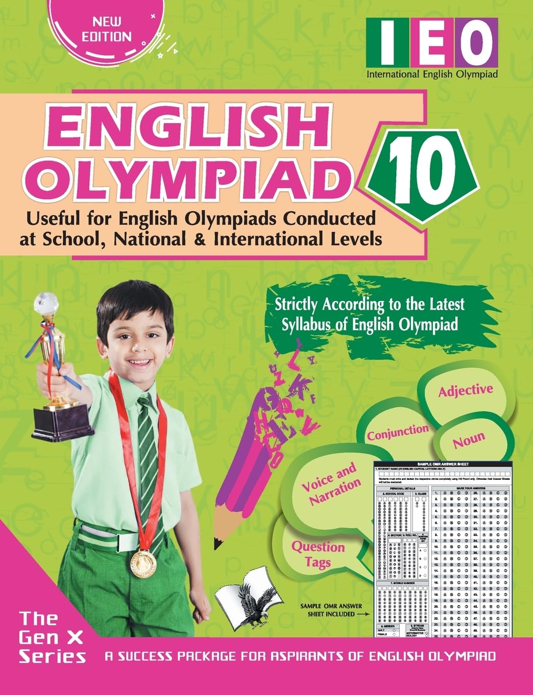 International English Olympiad  Class 10 (With OMR Sheets)