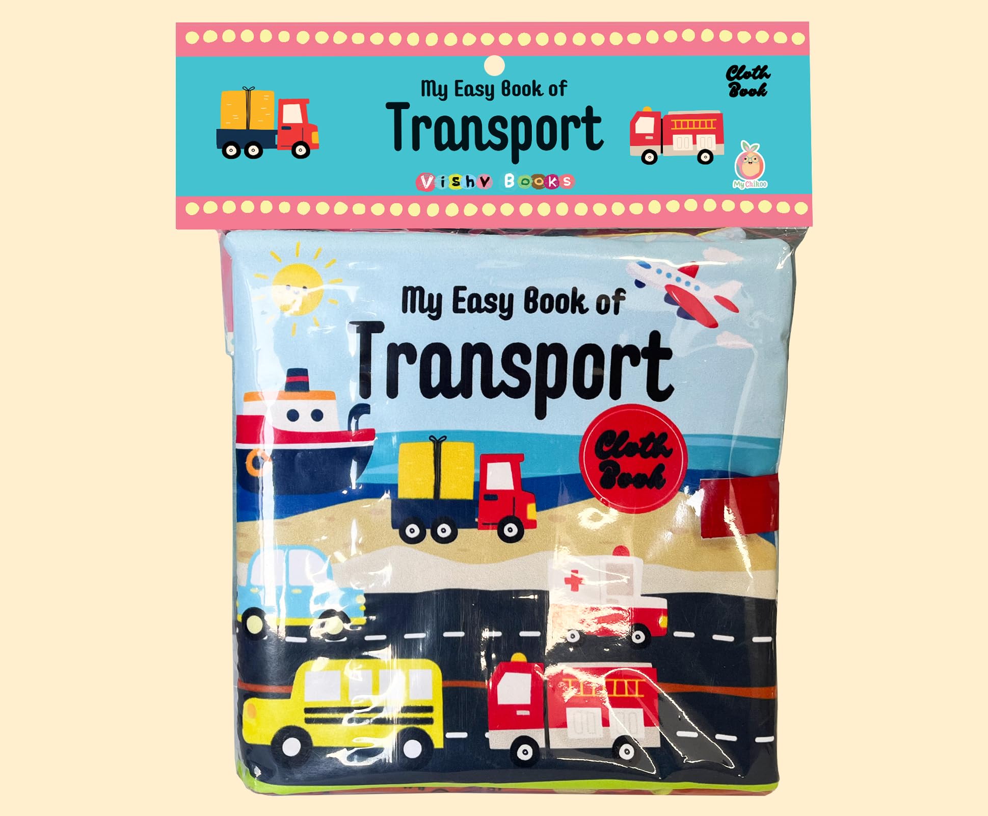 Vishv Books Cloth Book My Easy Book of Transport