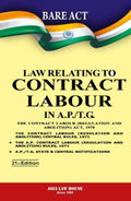 Bare Act Law Relating to Contract labour in A.P. / T.G 21st Edition.  2025