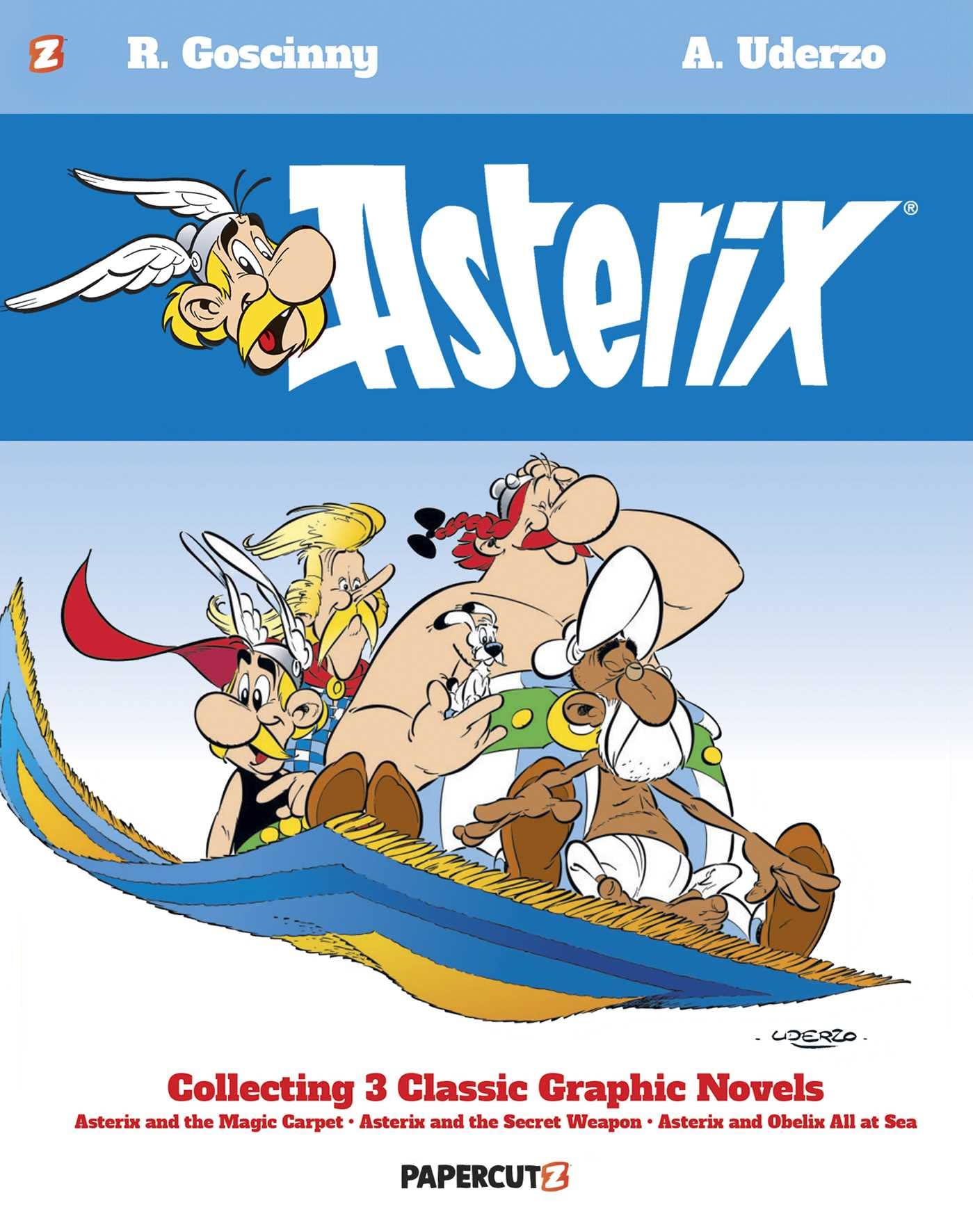Asterix Omnibus Vol. 10: Collecting Asterix and the Magic Carpet, Asterix and the Secret Weapon, and Asterix and Obelix All