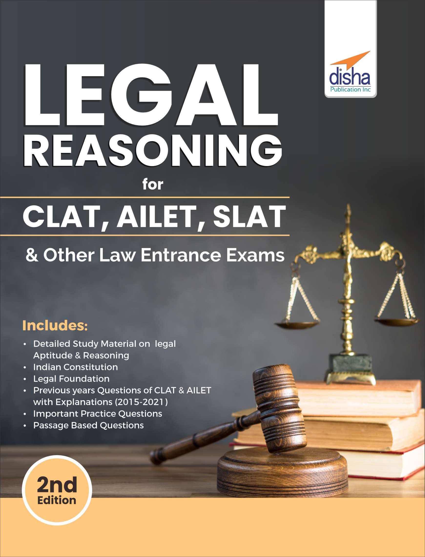 Legal Reasoning for CLAT, AILET, SLAT & Other Law Entrance Exams 2nd Edition