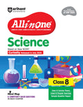Arihant All In One Science Class 8 Book 2025 Edition | Ncert Based Complete Study Guide With Mind Map, Competency Based Question