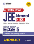 Arihant Master Stroke JEE Advanced PYQ 2026 Chemistry | EDGE 5 Series | PYQ Book with 1000+ Advanced MCQs & Solutions | Complete