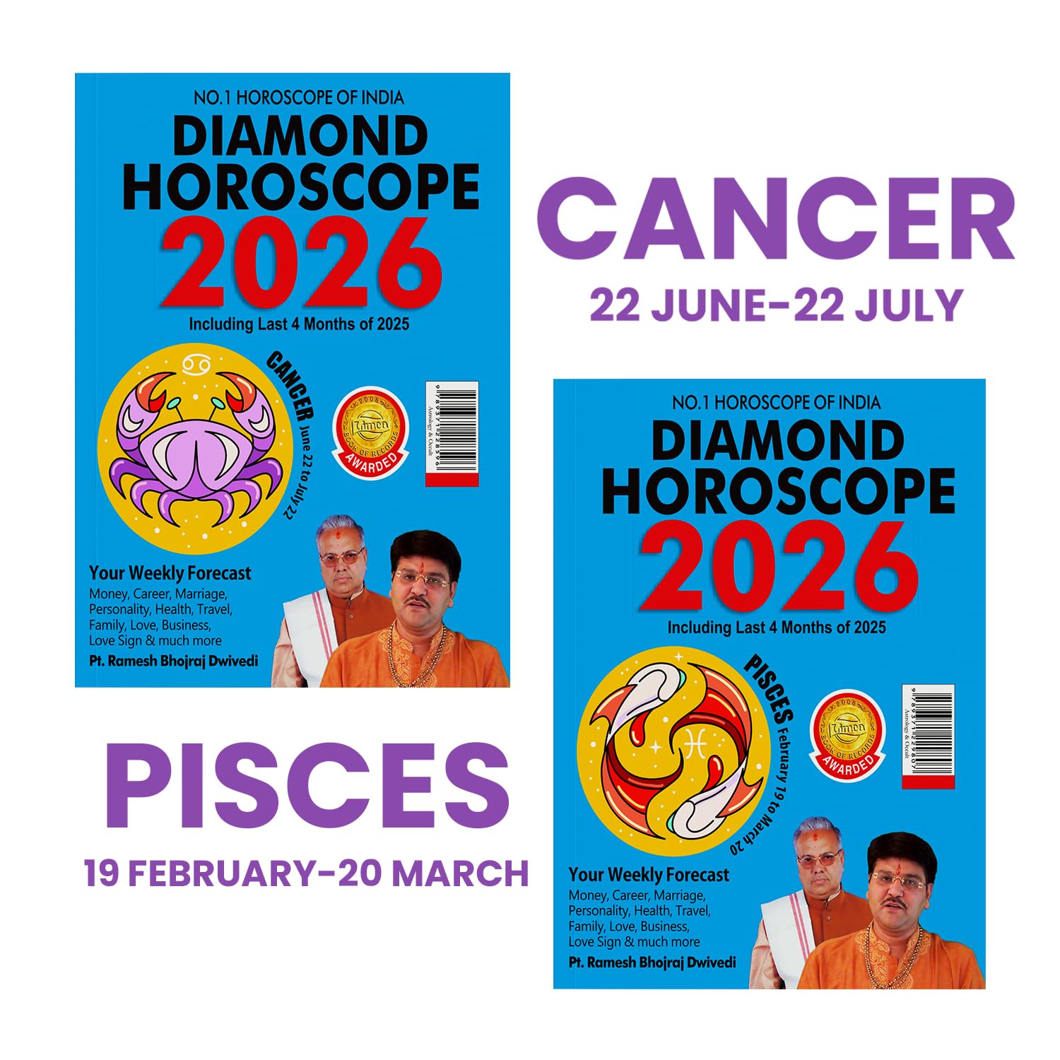 Horoscope 2026 : Complete Zodiac Guide For Cancer + Pisces