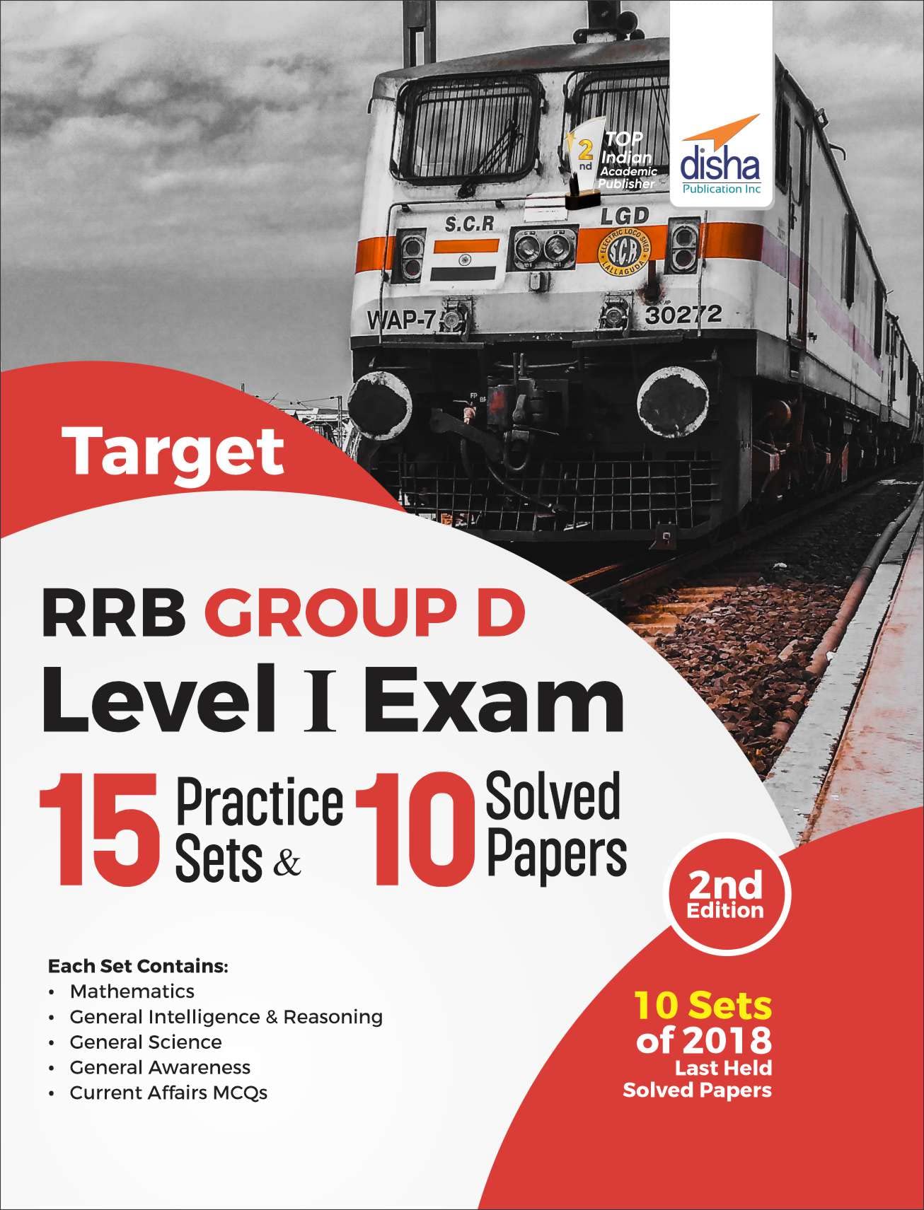 Target RRB/ RRC Group D Level I Exam  15 Practice Sets & 10 Solved Papers 2nd Edition