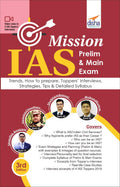 Mission Ias  Prelim & Main Exam, Trends, How To Prepare, Toppers Interviews, Strategies, Tips & Detailed Syllabus 3Rd Edition