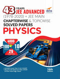 43 Years Jee Advanced (1978  2020) + Jee Main Chapter Wise & Topic Wise Solved Papers Physics 16Th Edition