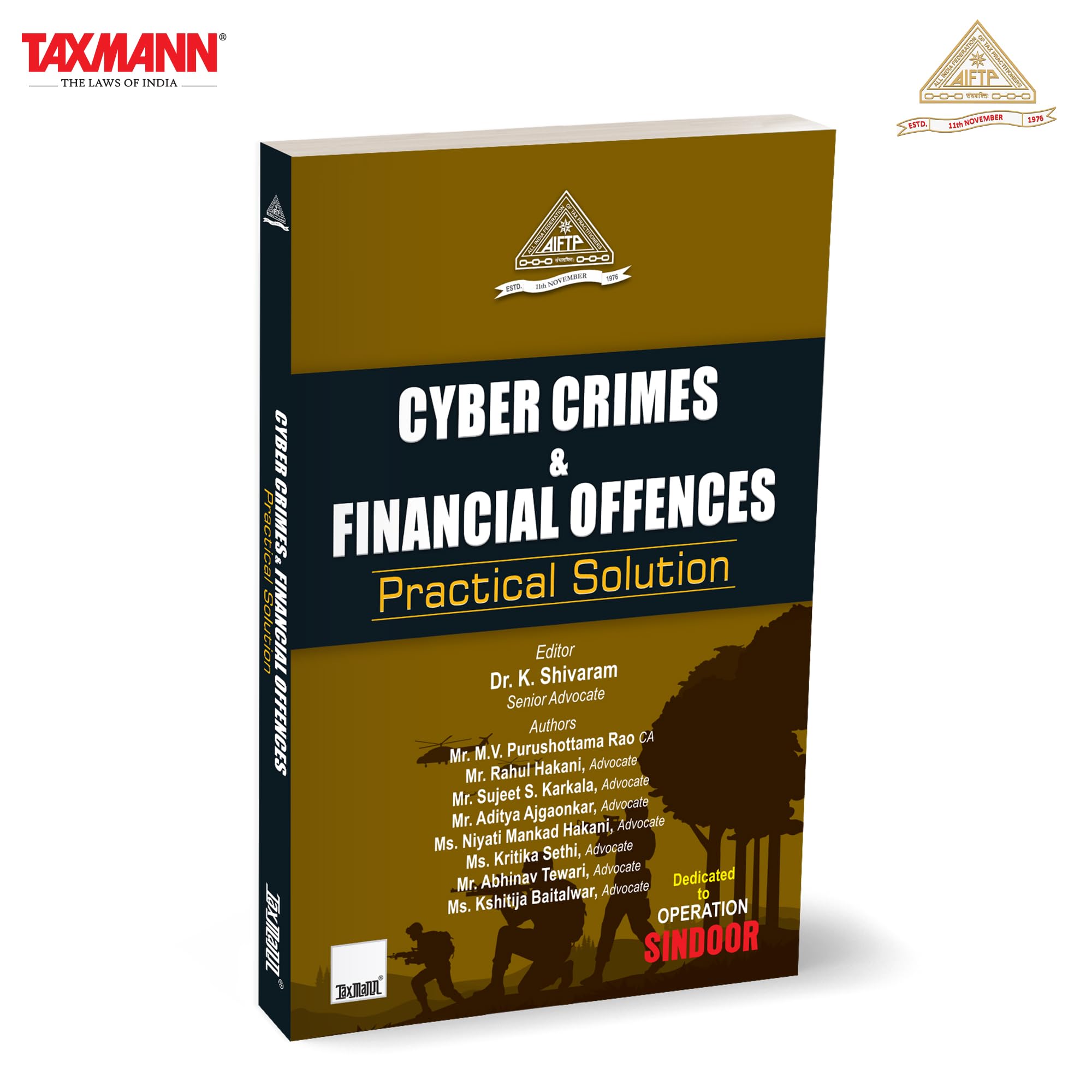 AIFTP X Taxmanns Cyber Crimes & Financial Offences | Practical Solution  Comprehensive Q&Abased Publication that Equips Read