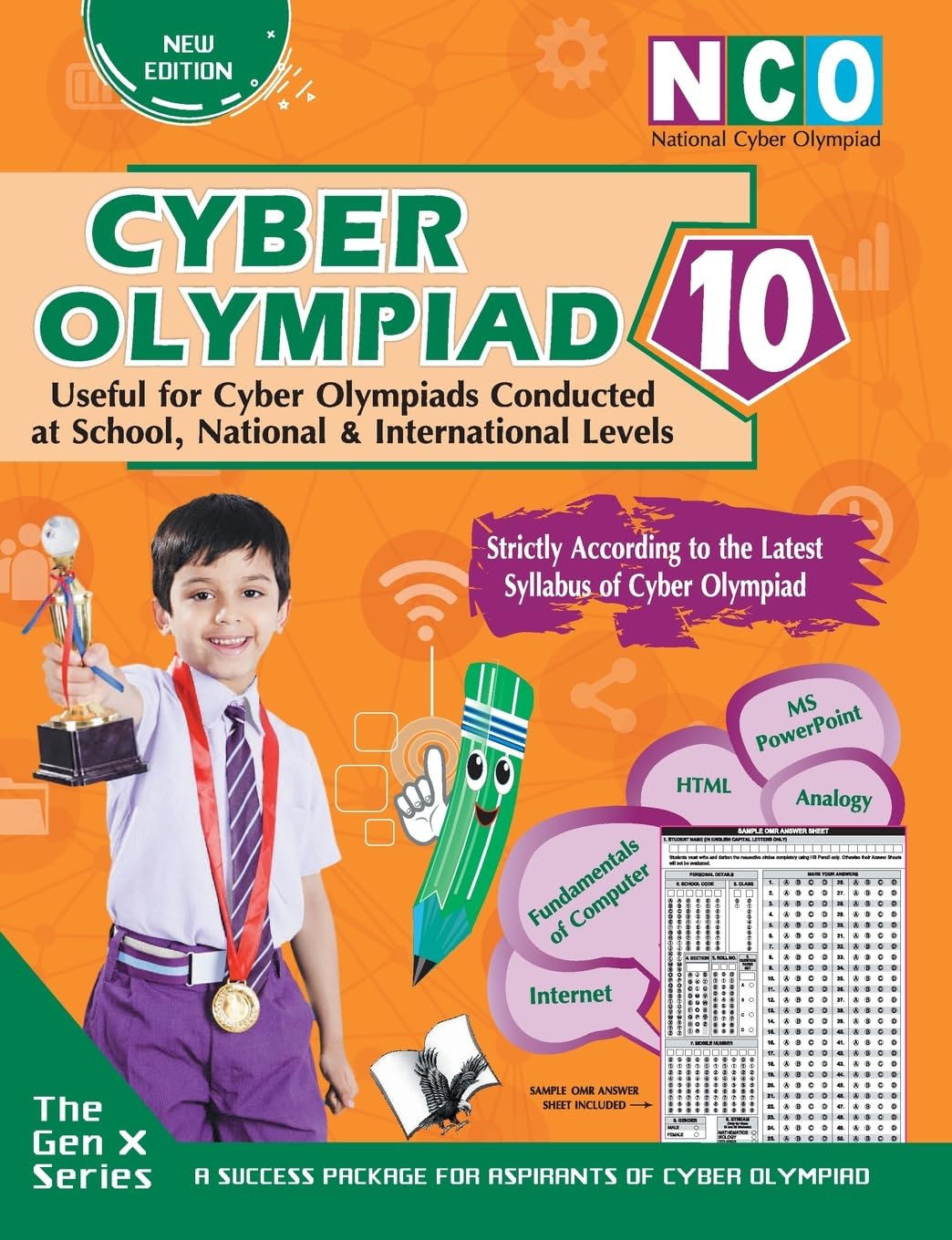 National Cyber Olympiad  Class 10 (With OMR Sheets)