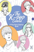 The KPop Canvas: Kpop stars coloring book