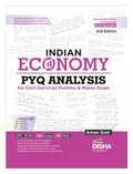 Disha Indian Economy Pyq Analysis For Civil Services Prelims And Mains Exams 2Nd Edition | Advanced Course For 2026 Exam | Past 