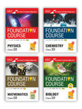 (OLD EDITION) MTG Foundation Course Class 10 Physics, Chemistry, Mathematics & Biology