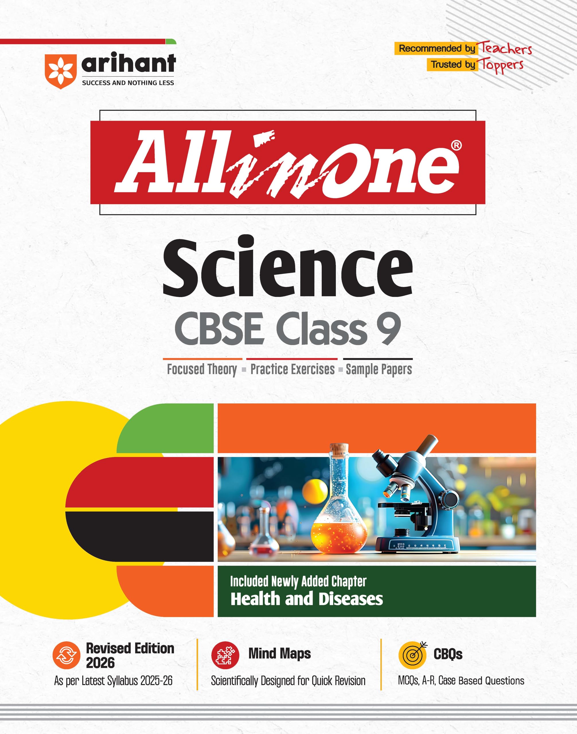 Arihant All In One Science Class 9 For Cbse Exam 202526 | As Per Recommendations Of Nep 2020 | Based On The Latest Ncert | Mind