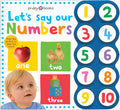 Simple First Words Lets Say Our Numbers