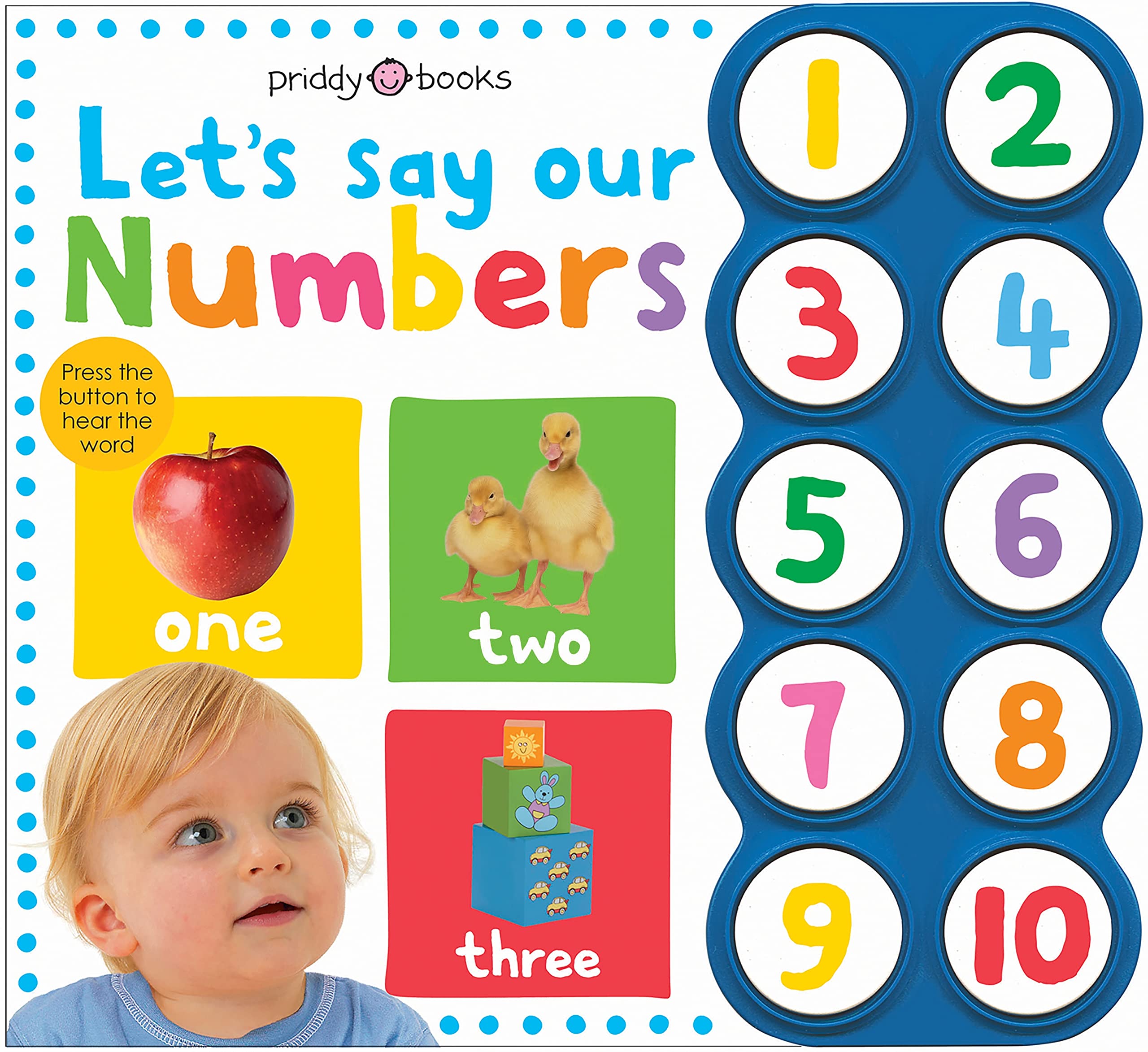 Simple First Words Lets Say Our Numbers