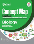 Arihant Concept Map Toolkit Biology | Visual Learning Guide for NEET, JEE Exams | Master Physics Concepts with Diagrams, Practic