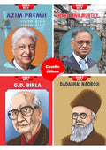 Business Leaders Biographies for Children (Set of 4 Children 2 Color Books) [Ghanshyam Das Birla + Dadabhai Naoroji + Narayana M
