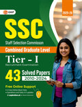 GKP SSC 2026 : CGL Tier I  43 Solved Papers (20102024)