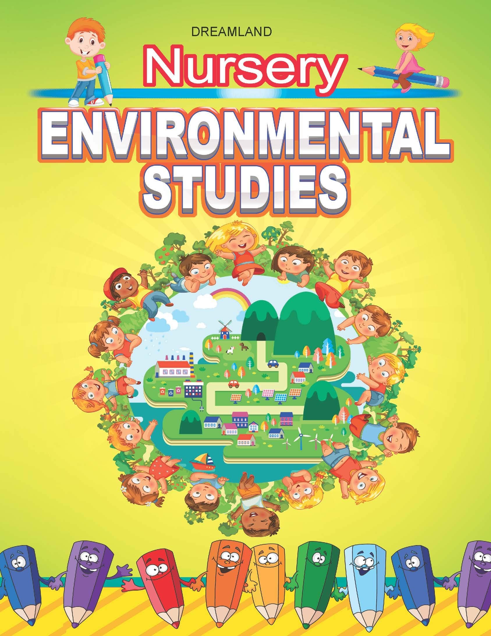 Nursery EVS Book for Kids Ages 25  Early Learning Activity Book with Fun Environmental Studies, Basic Concepts, Colourful Illu