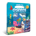 Under the Ocean Window Cut Board Book : Kids learning die cut shape book, Children learning book, Educational Picture book for k