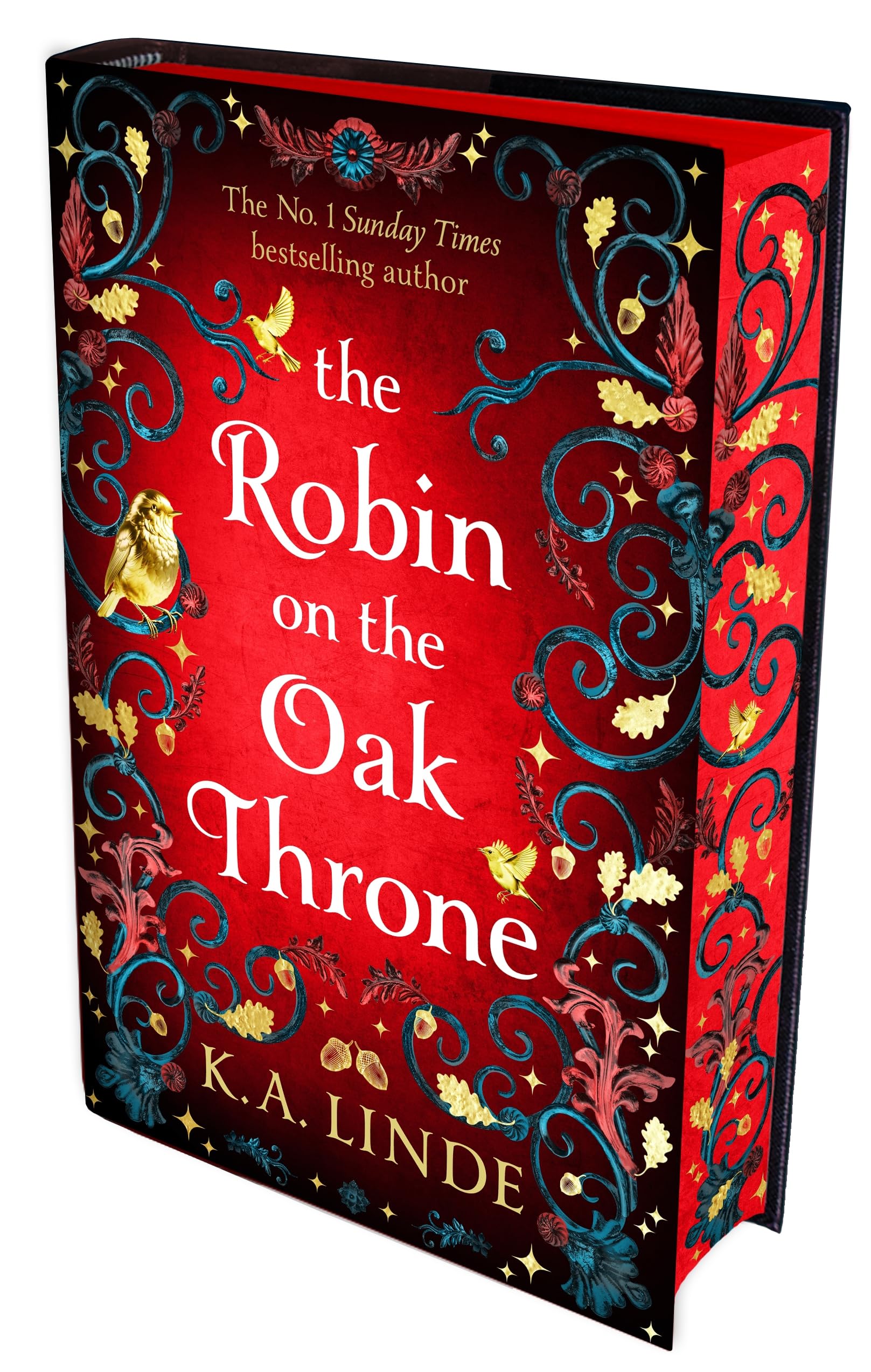 The Robin on the Oak Throne: SPRAYED EDGE EDITION