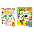 Set Of 2 Picture Books (My First Picture Dictionary 500 WordsPb, My First 1000 Words Pb)