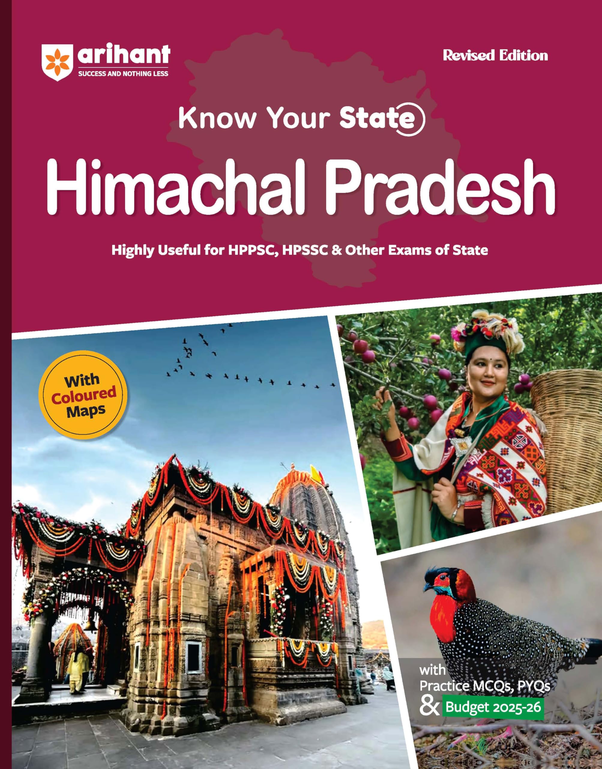 Arihant Know Your State Himanchal Pradesh (General Knowledge) | Highly Useful for HPPSC, HPSSC, & other Competitive Exam | Engli